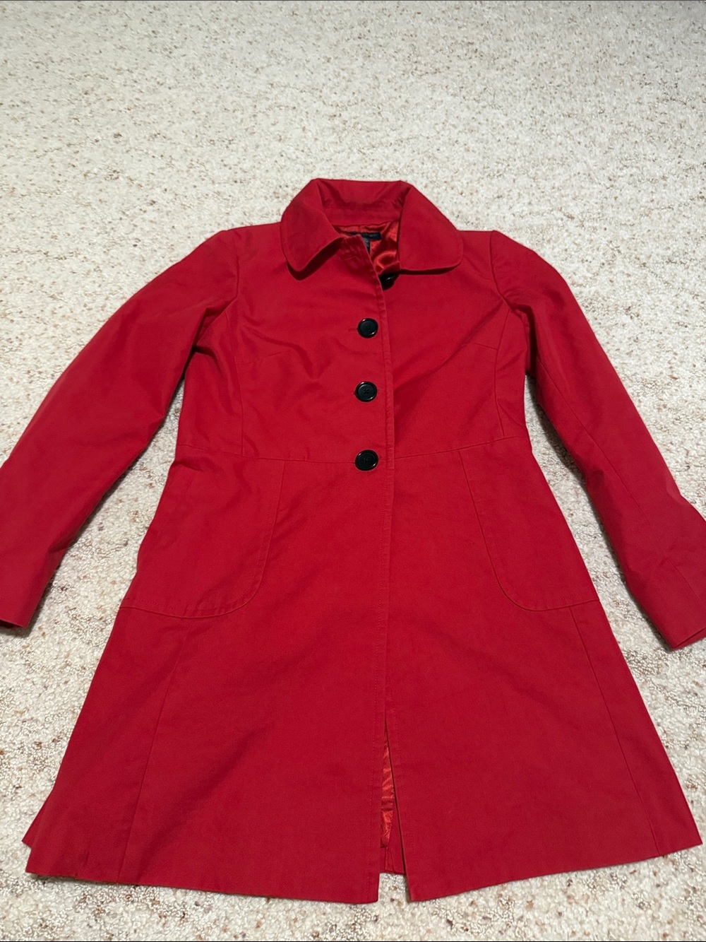 Banana Republic Red Women's Trench Coat